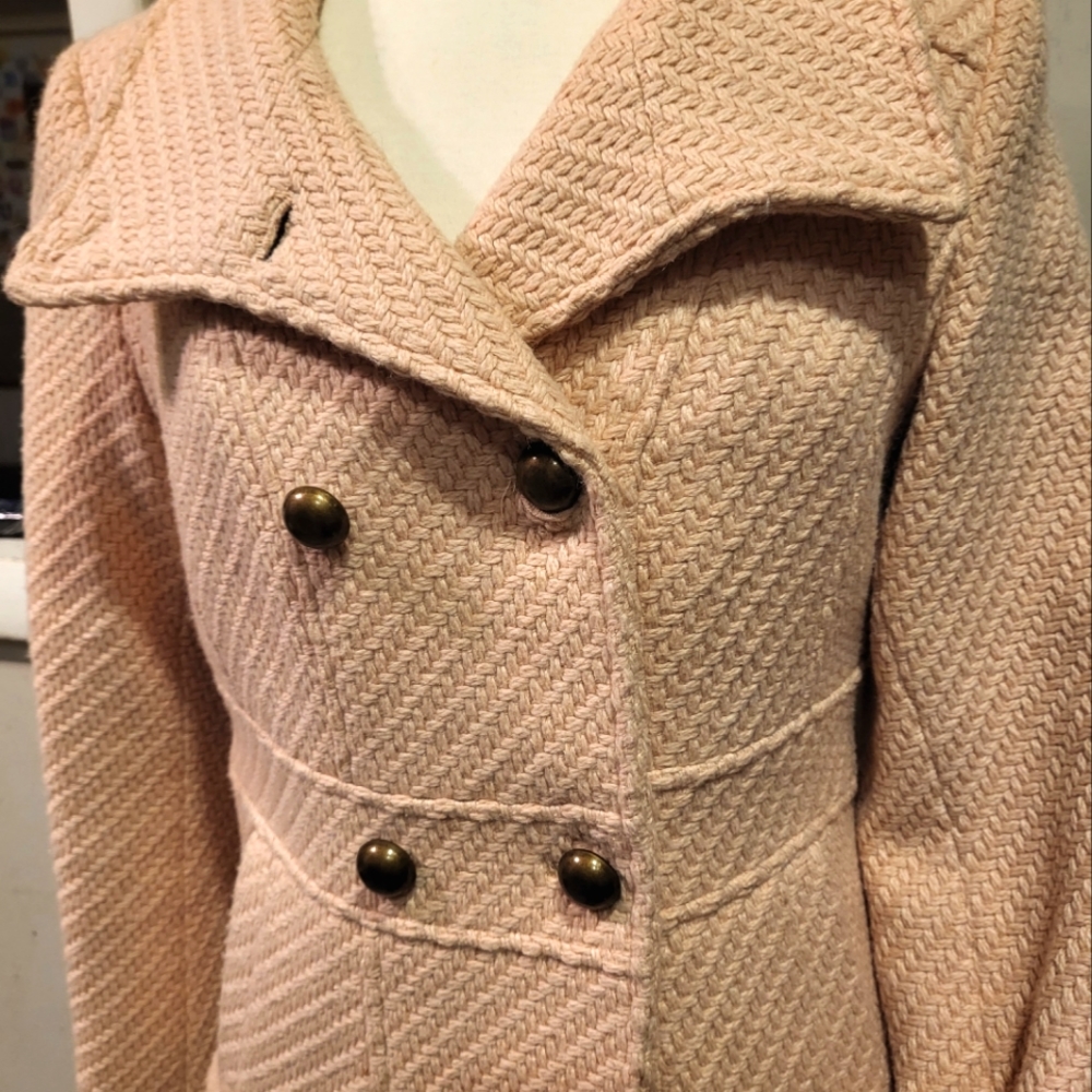 Pinky beige woman blazer, jackets or coat